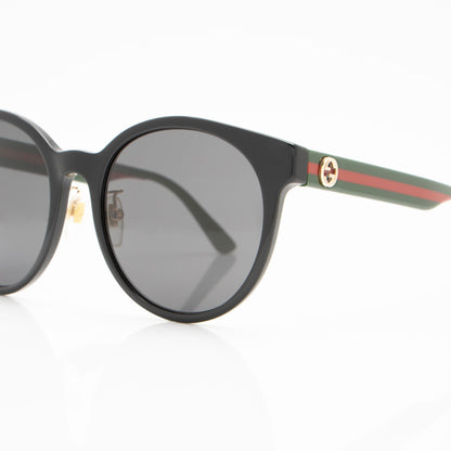 Gucci Web Interlocking G Round Sunglasses