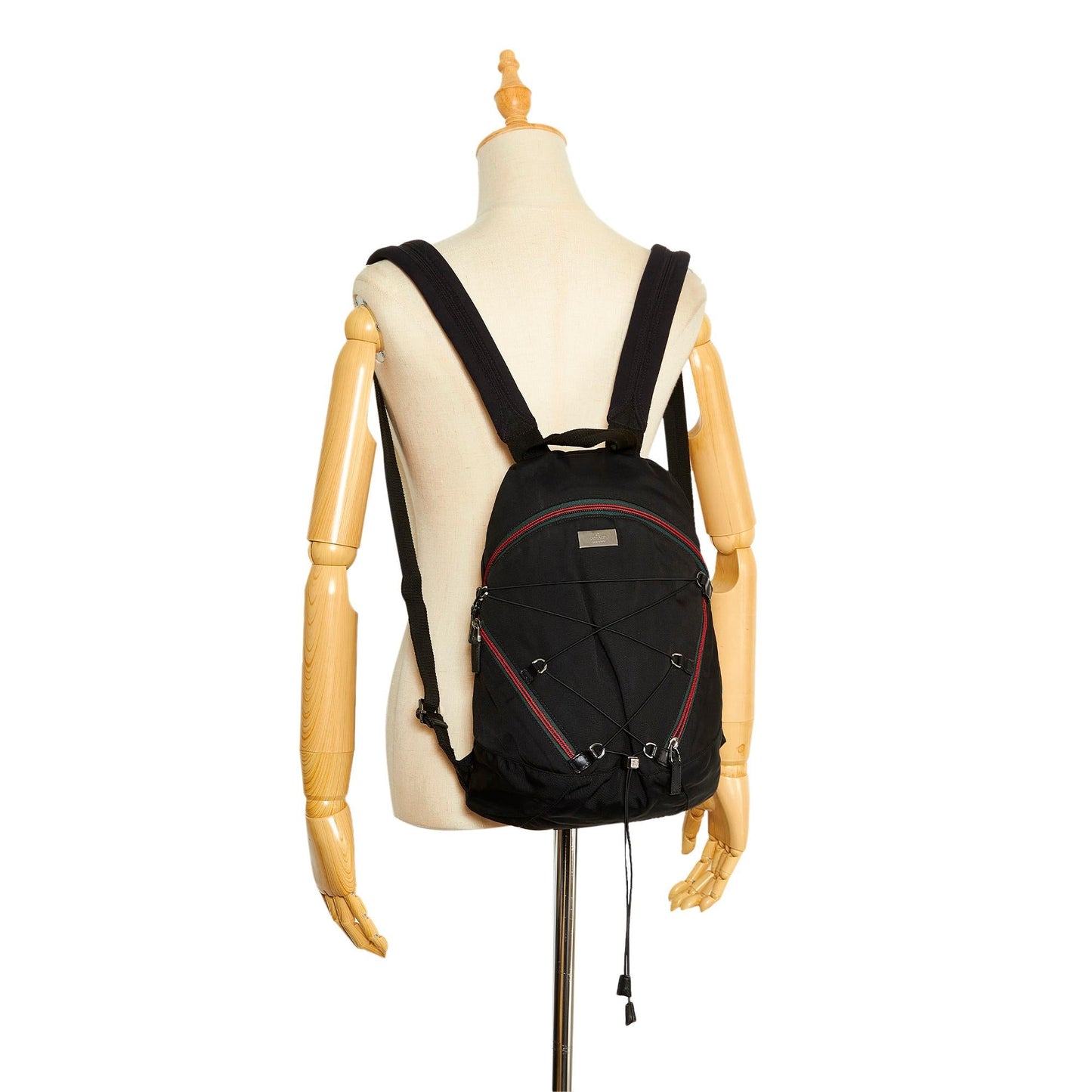 Gucci Web Zipper Line Backpack (SHG-jjq8zD)