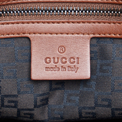 Gucci Whipstitch Wood Handle Handbag (SHG-caHaIH)