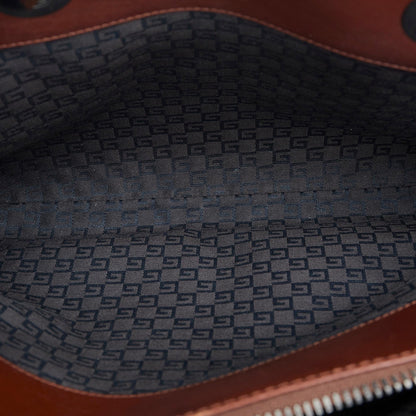 Gucci Whipstitch Wood Handle Handbag (SHG-caHaIH)