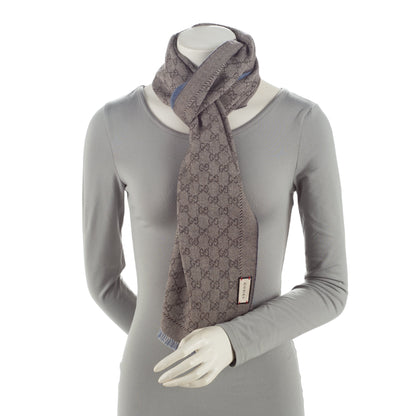 Gucci Wool GG Reversible Scarf (SHF-s2SGhv)