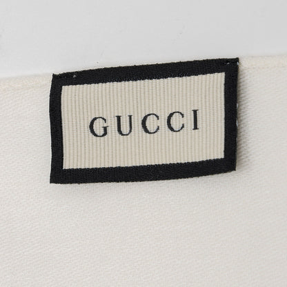 Gucci Wool Silk GG Scarf (SHF-RdfGDn)