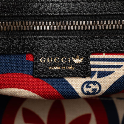 Gucci x Adidas Leather Mini Duffle Bag (SHG-N7PzBW)