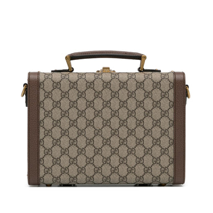 Gucci x Disney GG Supreme Donald Duck Savoy Vanity Case (SHG-fj3tml)