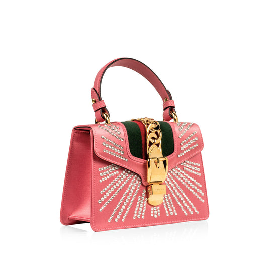 Gucci Mini Sylvie - Pink - Embellished