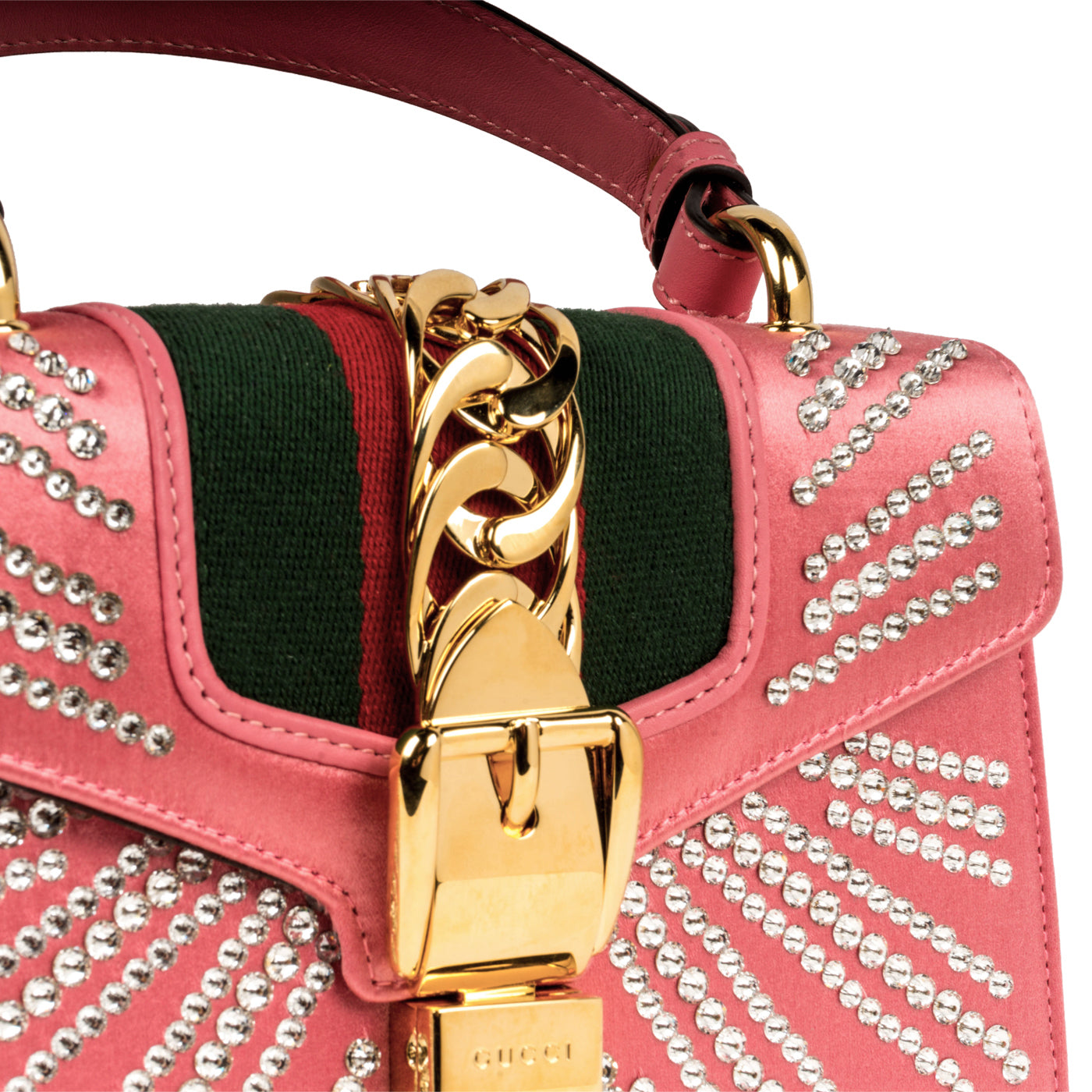 Gucci Mini Sylvie - Pink - Embellished
