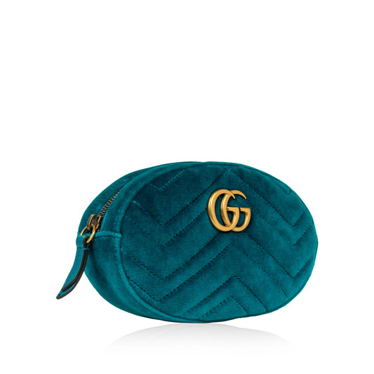 Gucci Marmont Velvet Belt Bag