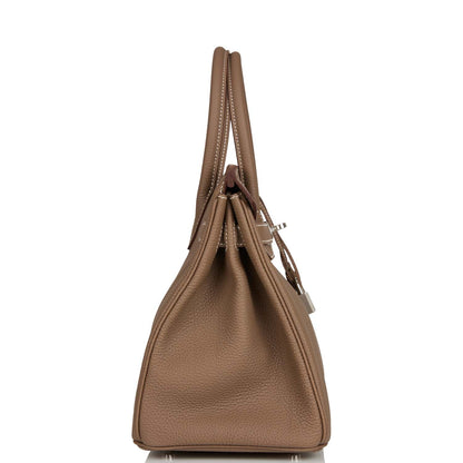 Hermes Birkin 30 Etoupe Togo Palladium Hardware