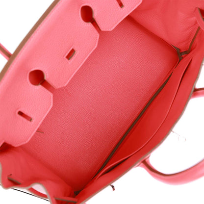 Hermes Birkin 35 Rose Jaipur Clemence Palladium Hardware