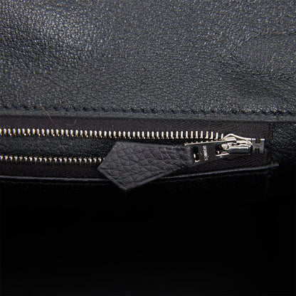 Hermes Birkin 30 Black Togo Palladium Hardware