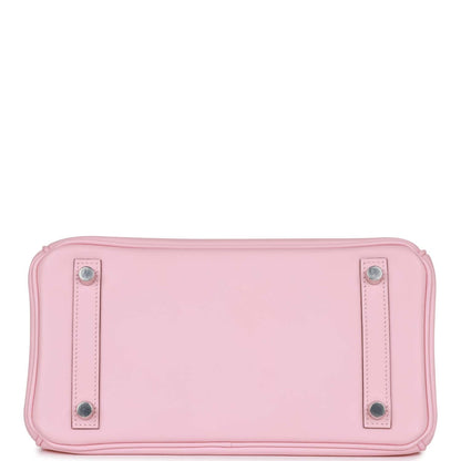 Hermes Birkin 25 Rose Sakura Swift Palladium Hardware