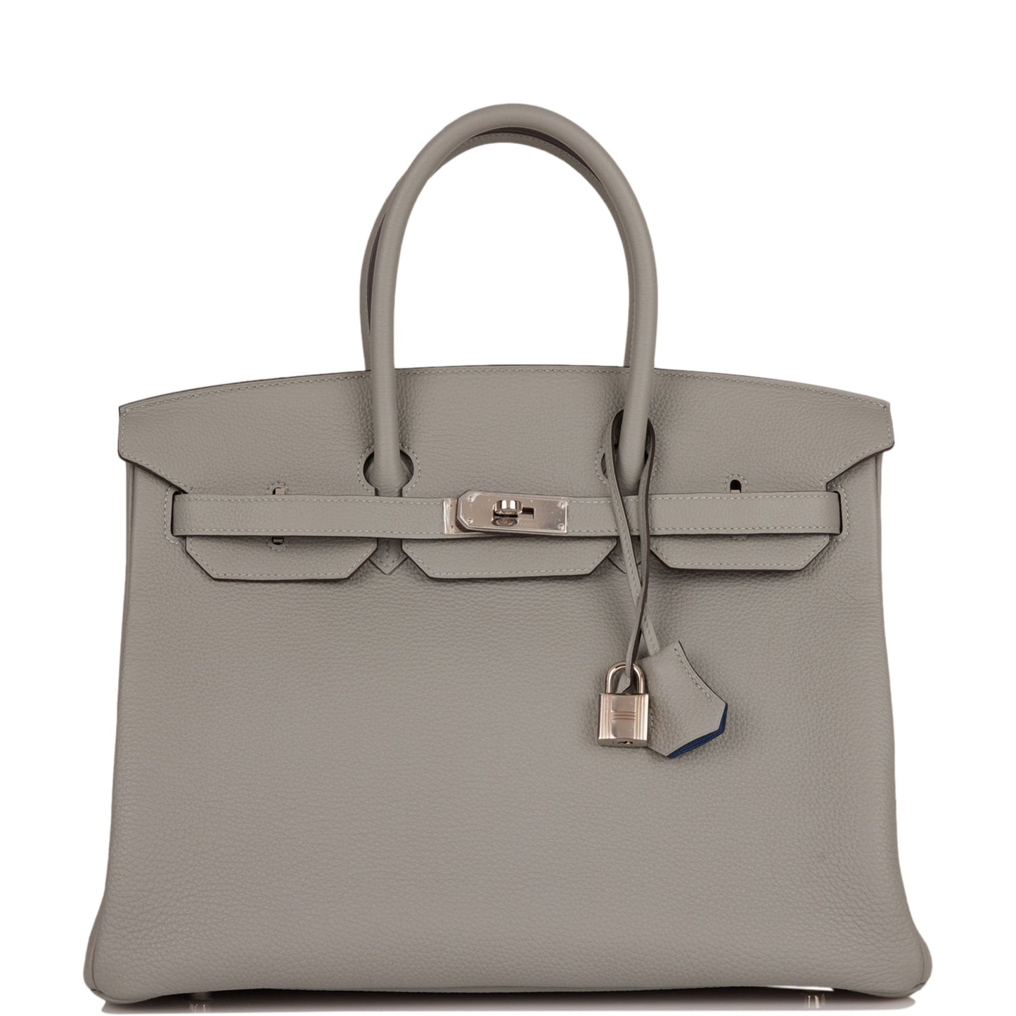 Hermes Birkin 35 Gris Mouette Verso Togo Palladium Hardware