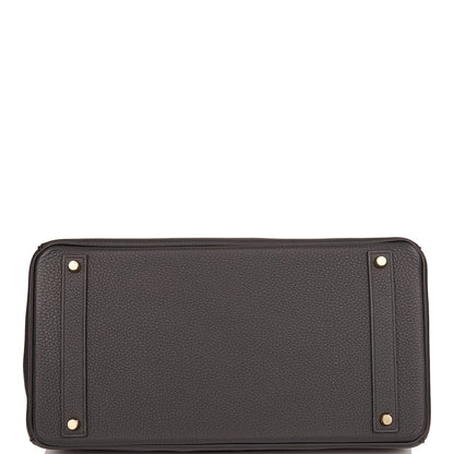 Hermes Birkin 40 Black Togo Gold Hardware