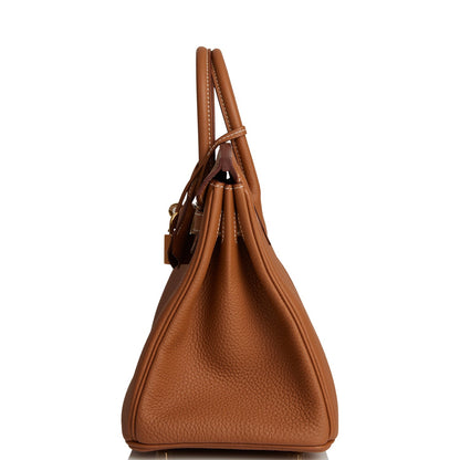 Hermes Birkin 25 Gold Togo Gold Hardware