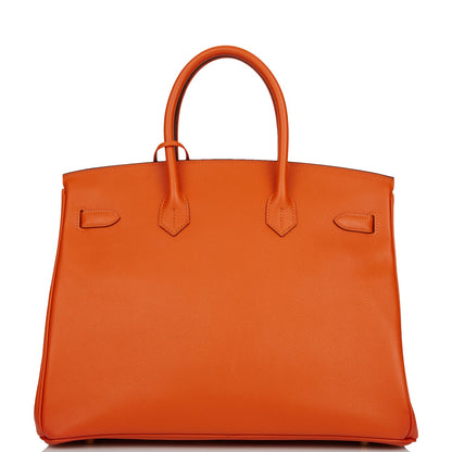 Hermes Birkin 35 Mangue Epsom Gold Hardware