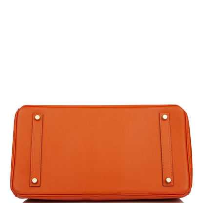 Hermes Birkin 35 Mangue Epsom Gold Hardware