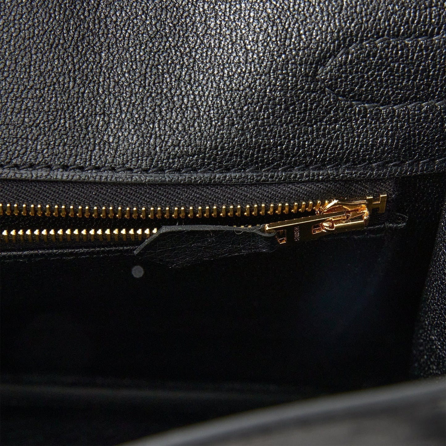 Hermes Birkin 30 Black Ostrich Rose Gold Hardware