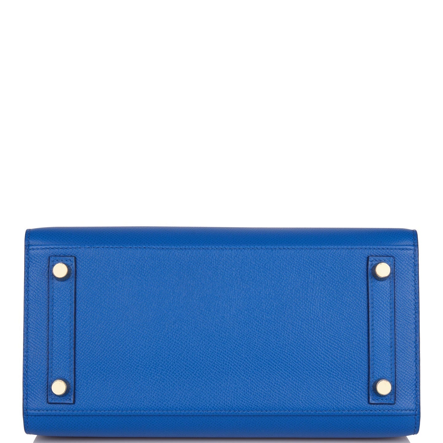 Hermes Birkin 25 Sellier Bleu France Epsom Gold Hardware