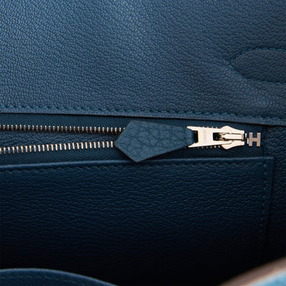 Hermes Birkin 30 Colvert Togo Palladium Hardware