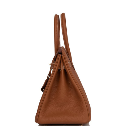 Hermes Birkin 30 Gold Togo Gold Hardware