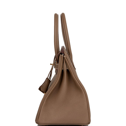 Hermes Birkin 30 Etoupe Togo Gold Hardware