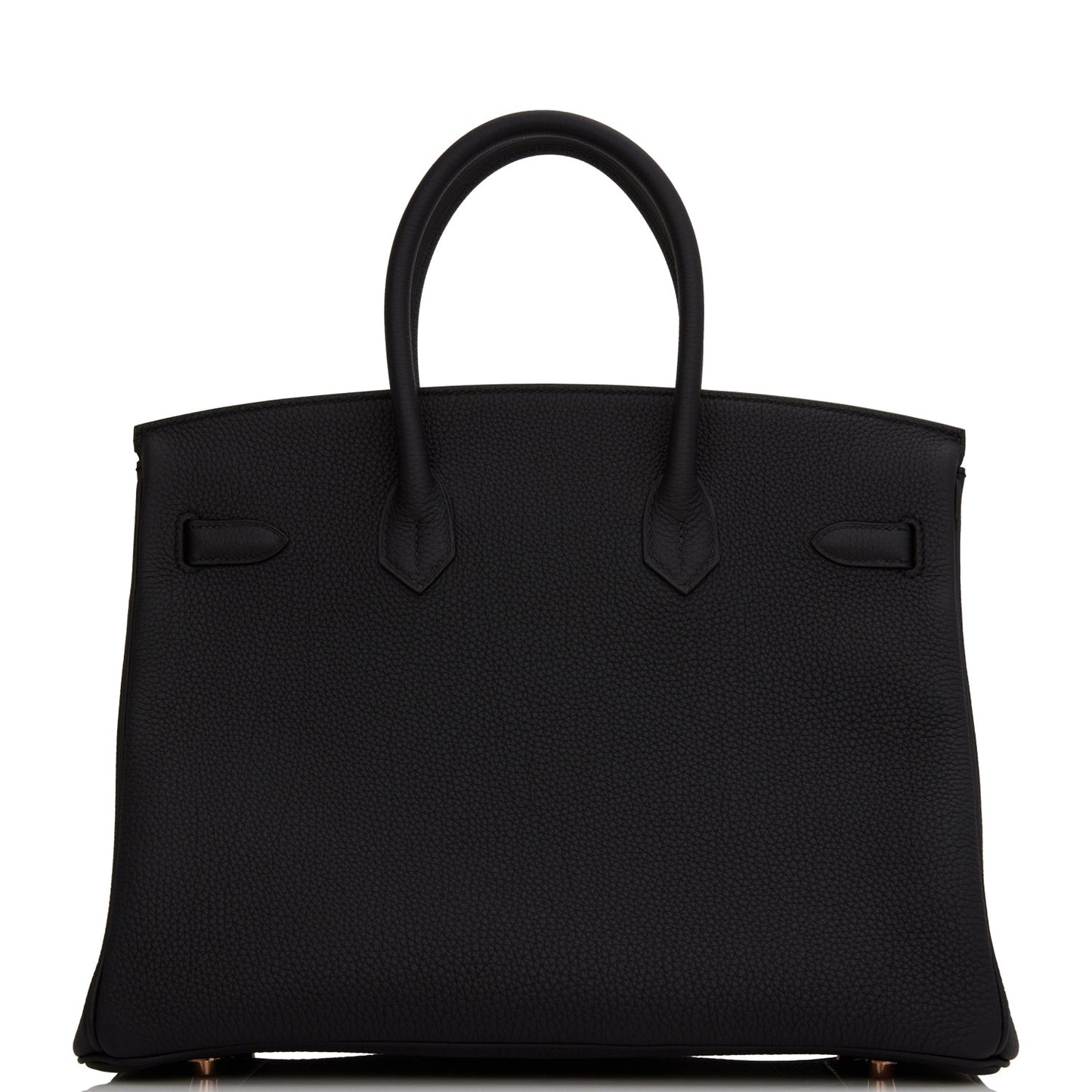 Hermes Birkin 35 Black Togo Rose Gold Hardware