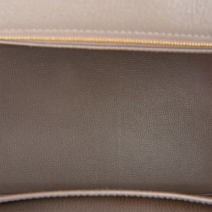 Hermes Birkin 35 Etain Togo Gold Hardware