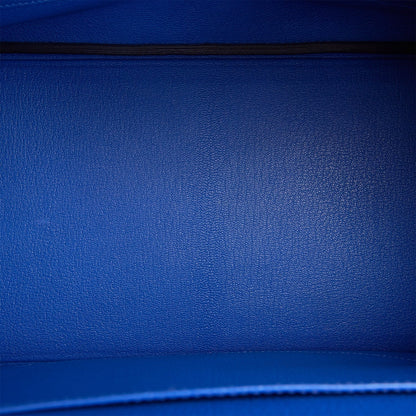 Hermes Birkin 35 Bleu Royal Togo Palladium Hardware