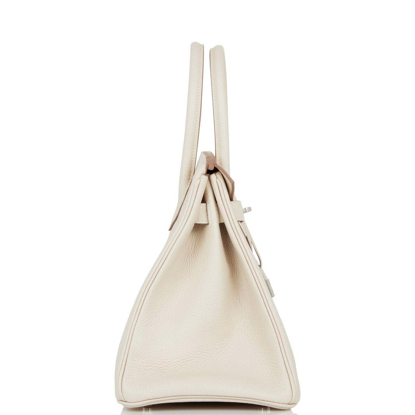 Hermes Birkin 30 Craie Togo Palladium Hardware
