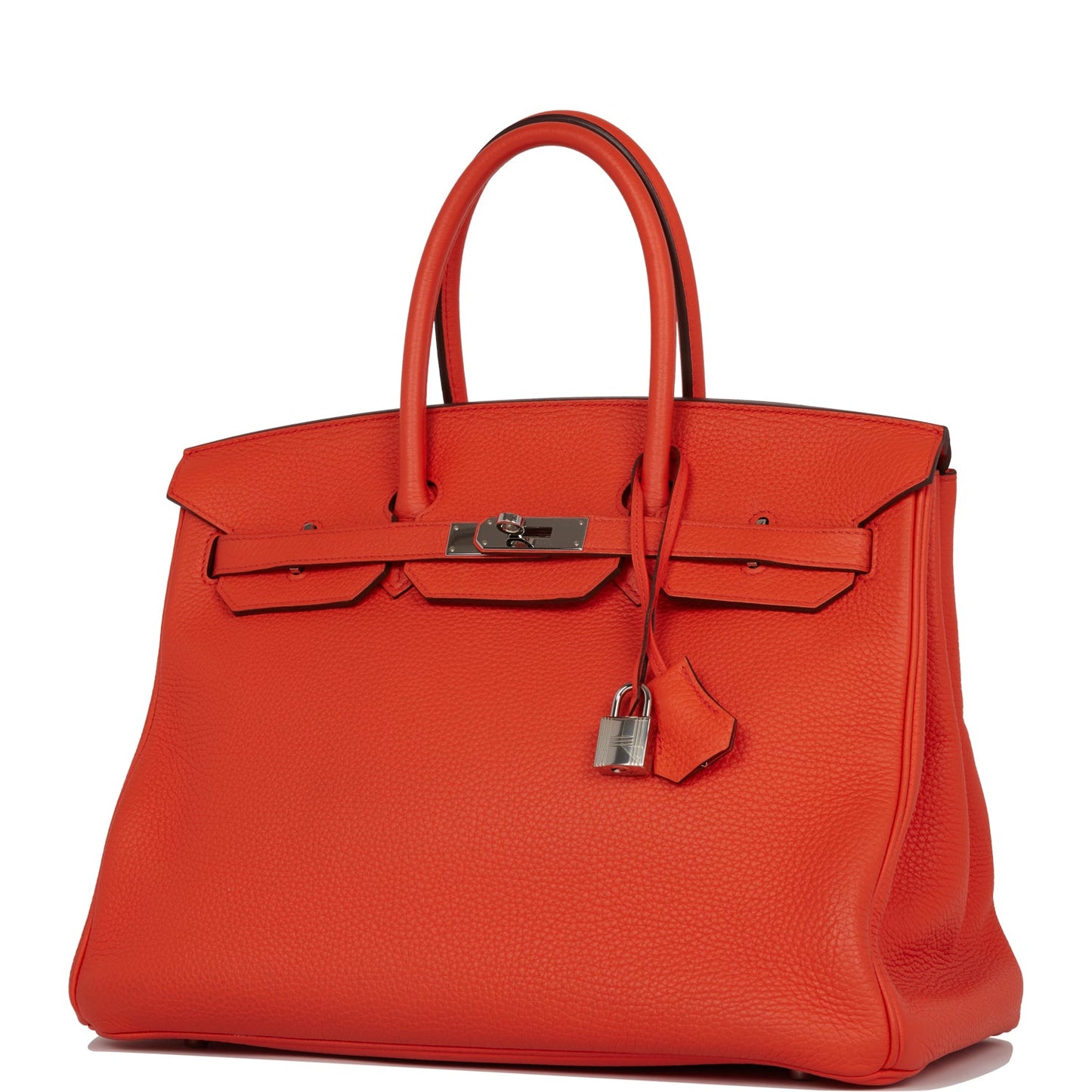 Hermes Birkin 35 Capucine Togo Palladium Hardware