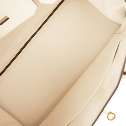 Hermes Birkin 30 Nata Clemence Gold Hardware