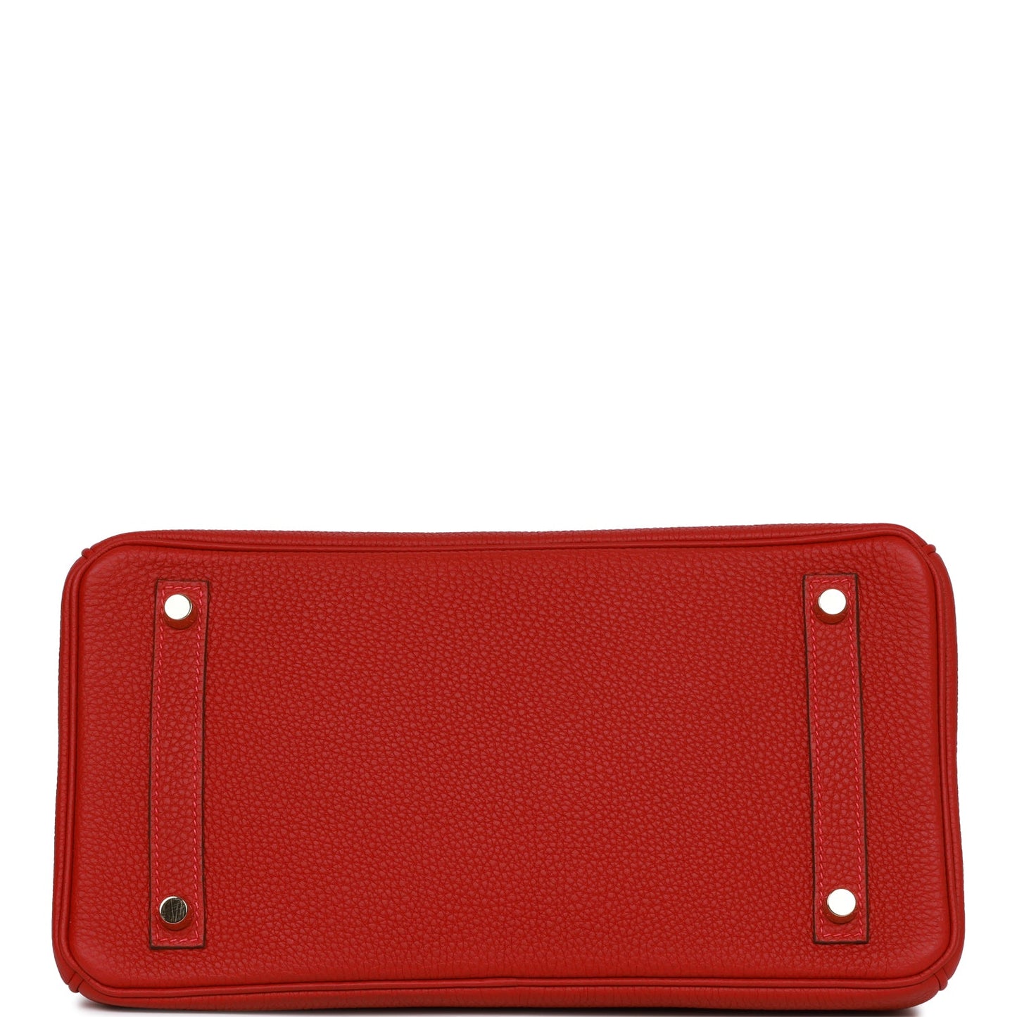 Hermes Birkin 30 Rouge Vif Togo Gold Hardware