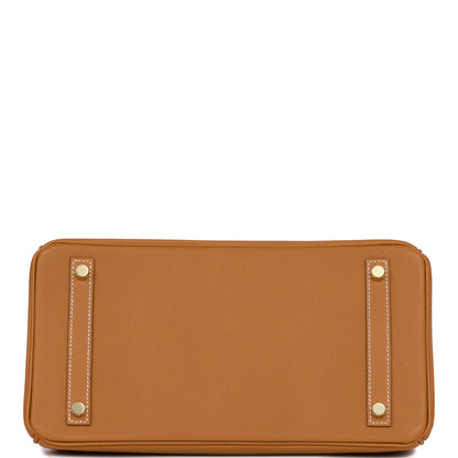 Hermes Birkin 30 Gold Epsom Gold Hardware