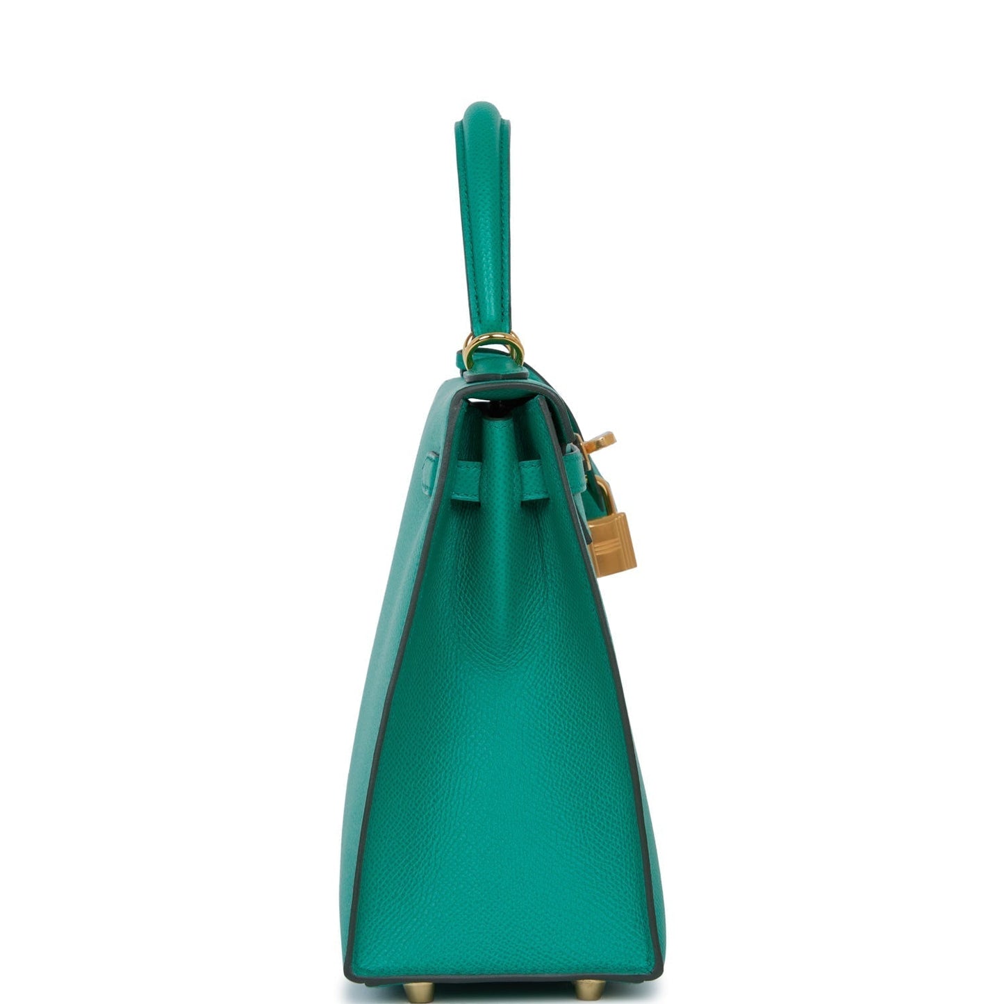 Hermes Kelly 25 Sellier Vert Jade Epsom Gold Hardware