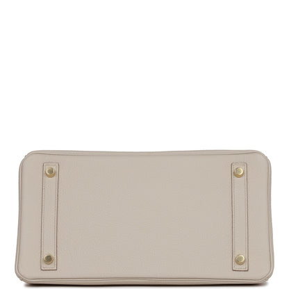Hermes Birkin 30 Beton Togo Gold Hardware