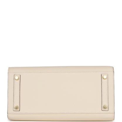 Hermes Birkin 30 Sellier Nata Epsom Gold Hardware