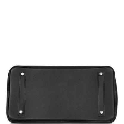 Hermes Birkin 35 Black Epsom Palladium Hardware