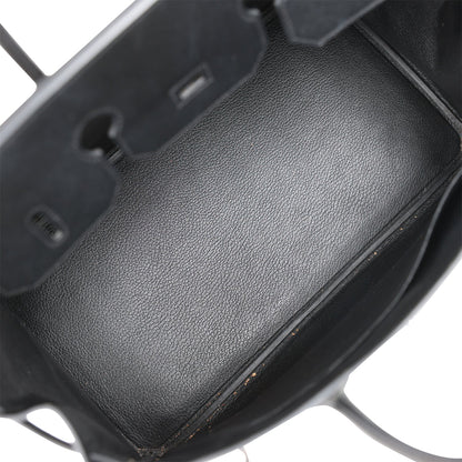 Hermes Birkin 35 Black Epsom Palladium Hardware