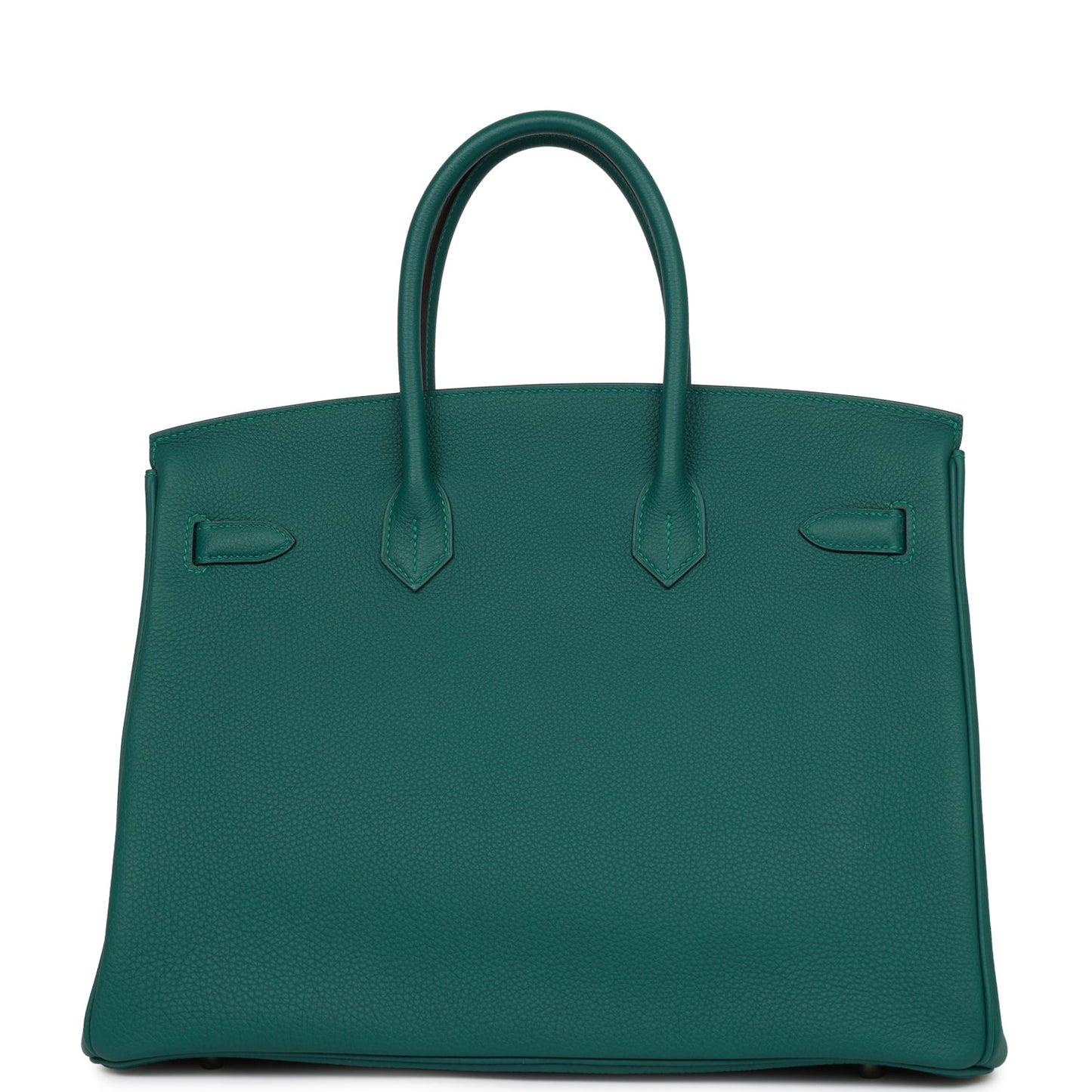 Hermes Birkin 35 Malachite Togo Palladium Hardware