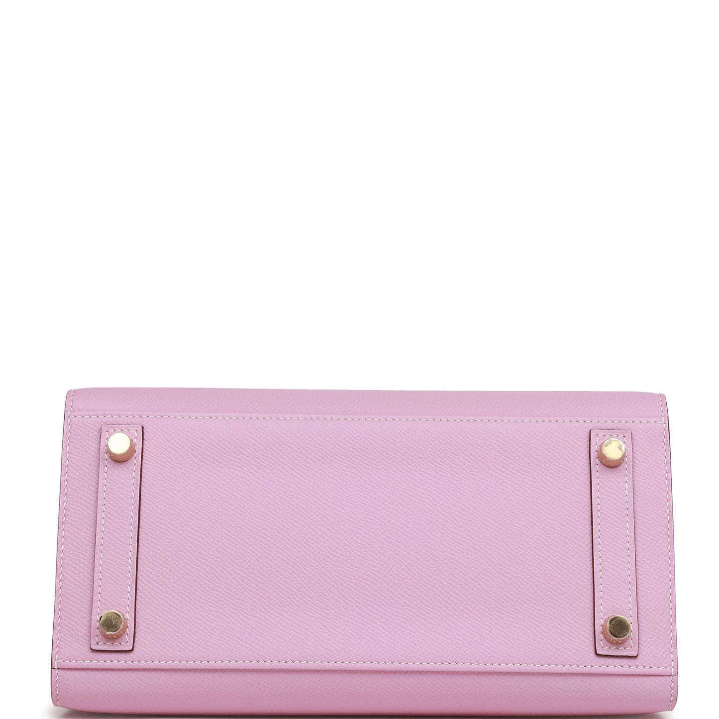 Hermes Birkin 25 Sellier Mauve Sylvestre and Craie Epsom Rose Gold Hardware