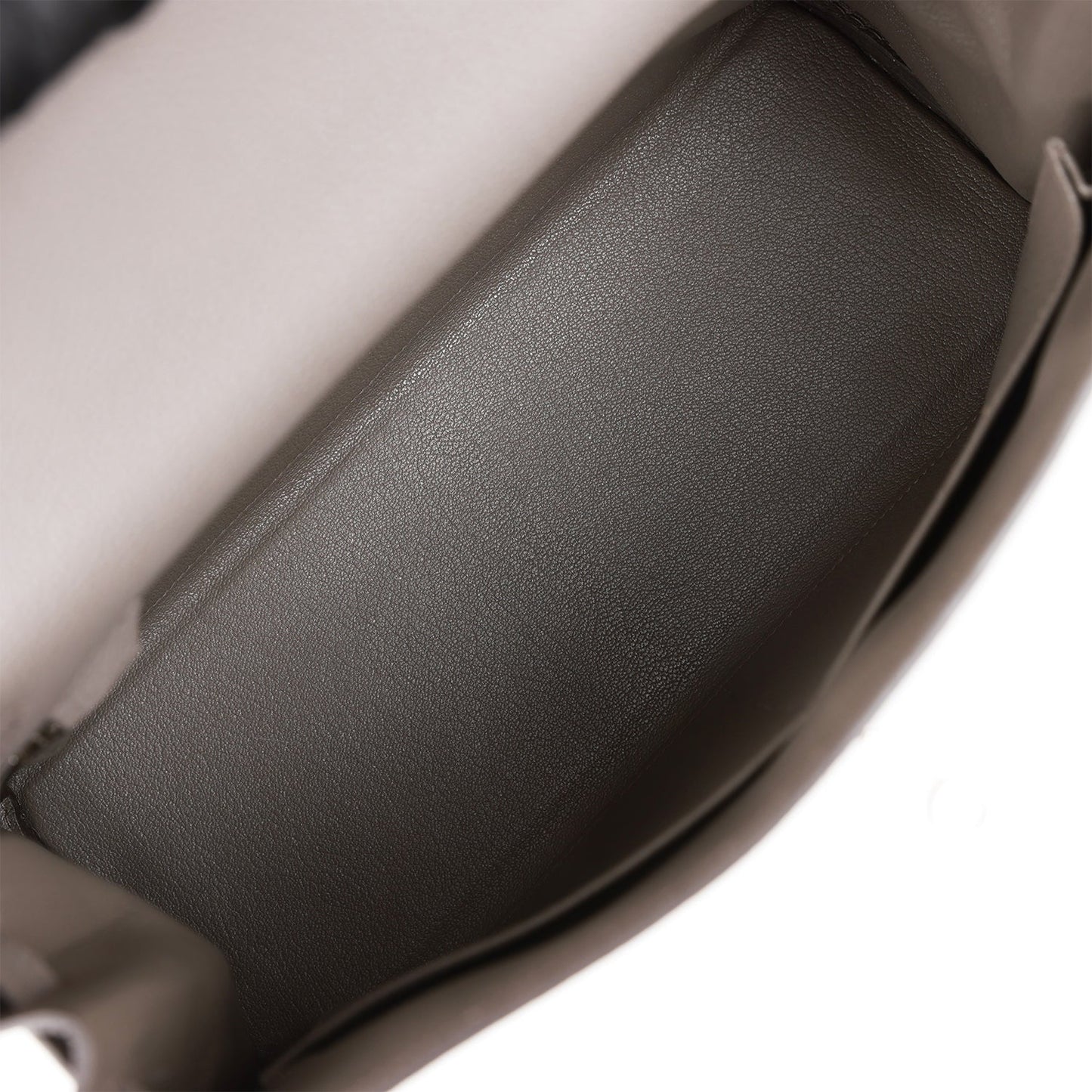 Hermes Kelly 32 Retourne Etain Togo Palladium Hardware