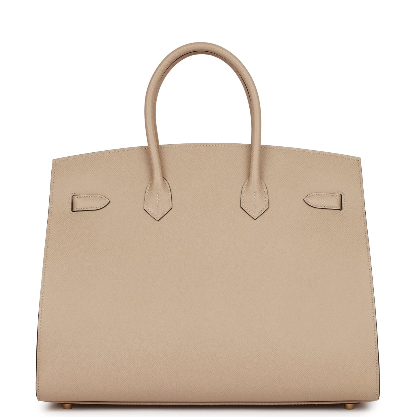 Hermes Birkin 35 Sellier Trench and Jaune Ambre Verso Epsom Permabrass Hardware