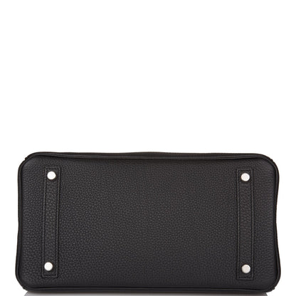 Hermes Birkin 30 Black Togo Palladium Hardware