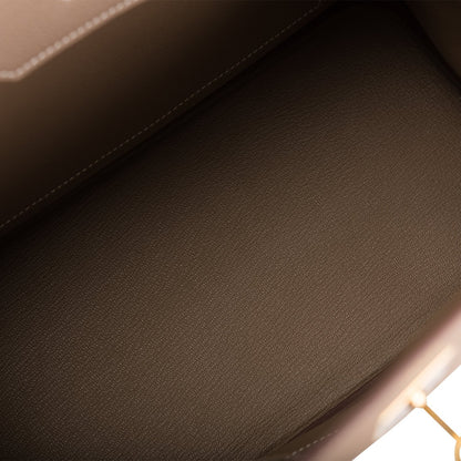 Hermes Birkin 30 Etoupe Togo Gold Hardware