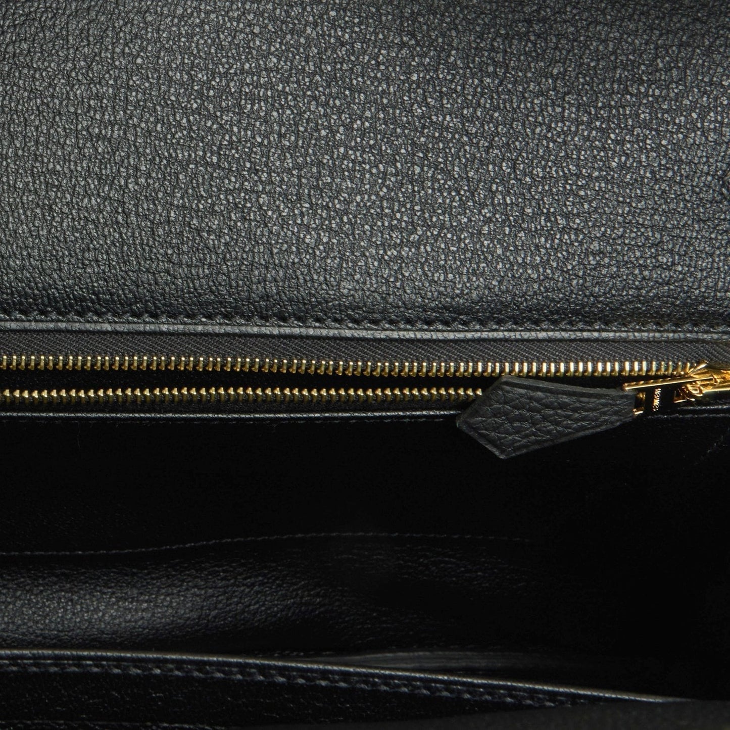 Hermes Birkin 35 Black Togo Gold Hardware