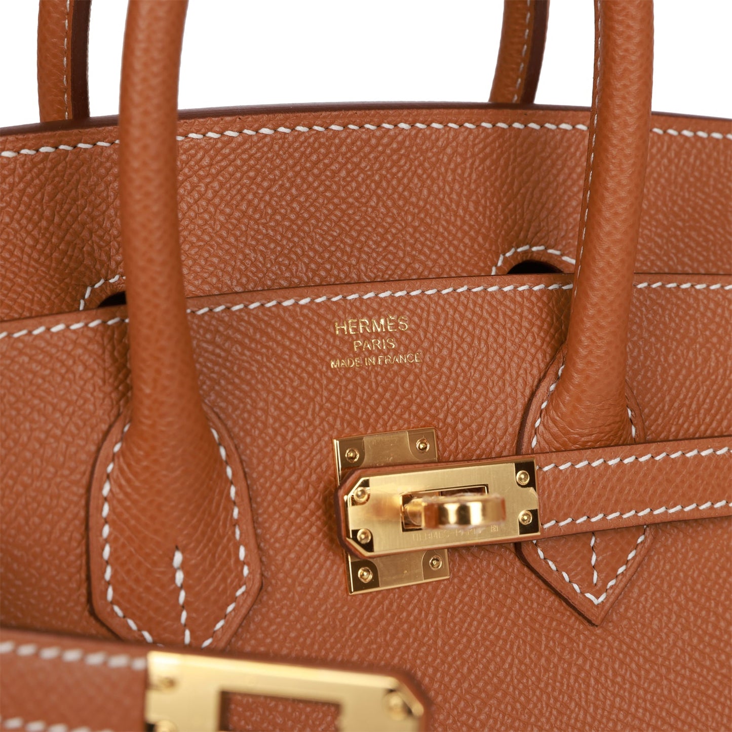 Hermes Birkin 25 Sellier Gold Epsom Gold Hardware