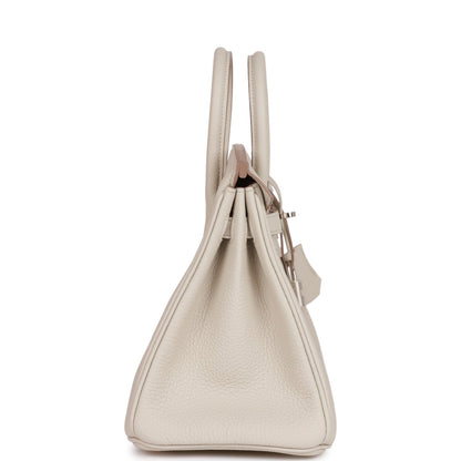 Hermes Birkin 25 Beton Togo Palladium Hardware