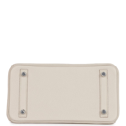 Hermes Birkin 25 Beton Togo Palladium Hardware