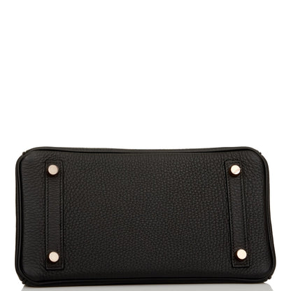 Hermes Birkin 25 Black Togo Rose Gold Hardware