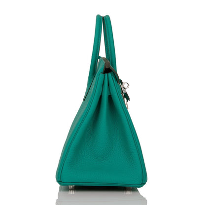 Hermes Birkin 25 Vert Verone Verso Togo Palladium Hardware